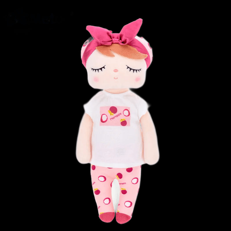 Original Metoo Doll Full Series Angela Stuffed Doll Curls Angel Fruits Dress Up Wedding Plush Toys Baby Kids Gift view