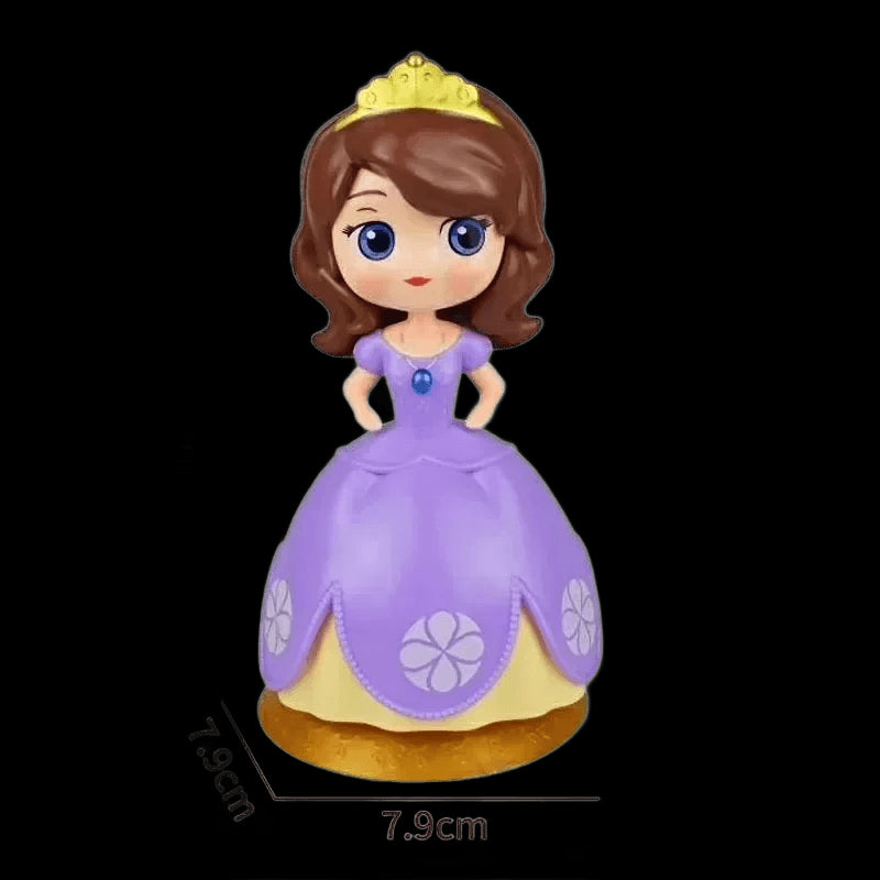 Disney Princess QPosket  Frozon Elsa Alice Mermaid Cinderella Snow White  jasmine rapunzel tikerbell Belle Cake Wedding Toy view