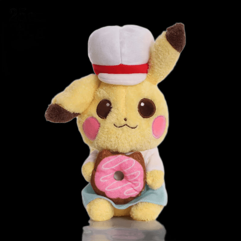 Cute Pikachu Plush Toy Pokemon Charmander Squirtle Bulbasaur Stuffed Doll Eevee Scorbunny Gengar Snorlax Christmas Gifts view