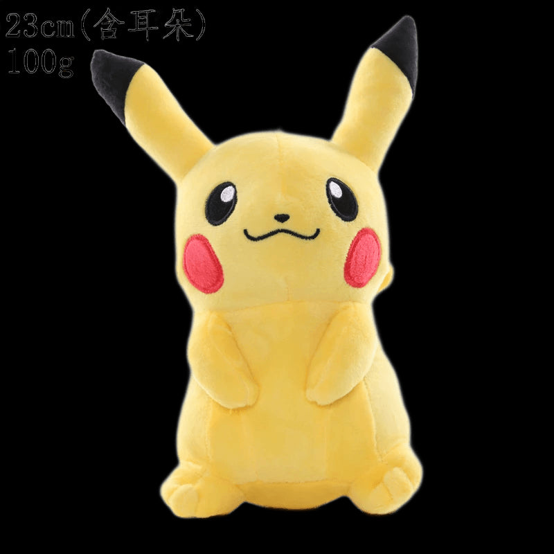 Cute Pikachu Plush Toy Pokemon Charmander Squirtle Bulbasaur Stuffed Doll Eevee Scorbunny Gengar Snorlax Christmas Gifts view