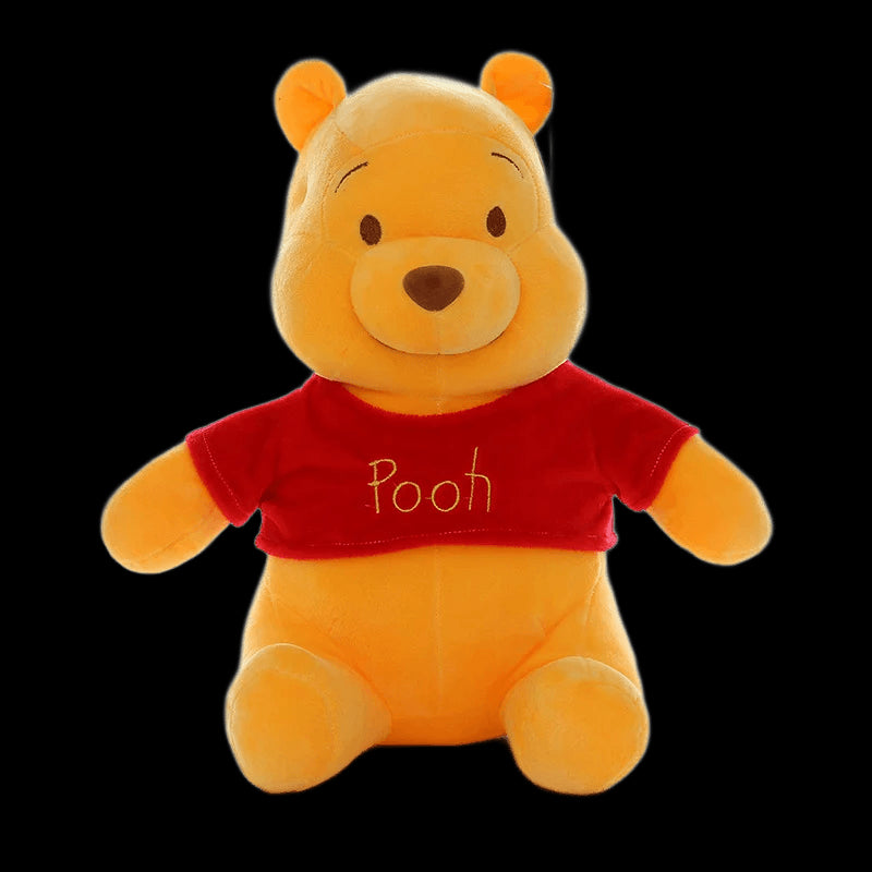 25cm Cute Disney Winnie The Pooh Plush Doll Kawaii Anime Figure Cartoon Plush Toys for Girls 5 To 7 Years Birthday Gift for Kids view