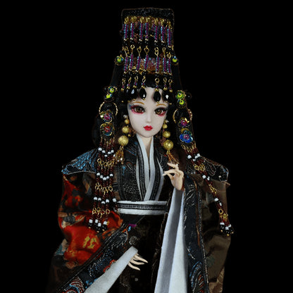 Plastics Handmade Original Ancient Costume Doll Women Empress 31cm Chinese Style Court Home Doll Decoration Ornaments ZE409 view