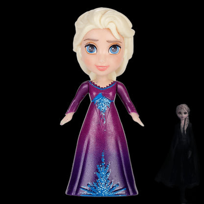 10cm Disney Frozen 2 Mini Elsa and Anna Princess Doll Toys Model for Children Girls Boys Birthday Gift with Box view