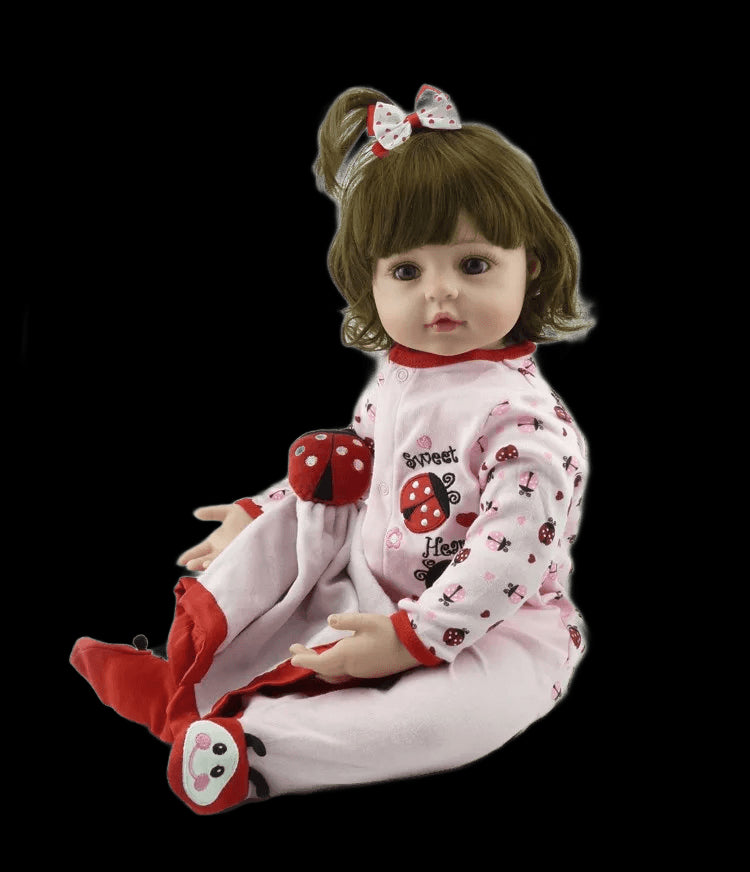 High Quality Reborn Toddler Princess Girl Doll Adorable Lifelike Baby Bonecas Bebe Cloth Body Doll Reborn Menina view