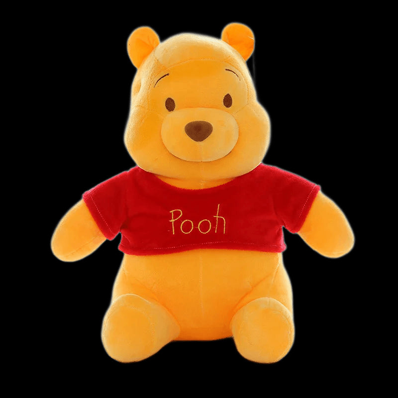 25cm Cute Disney Winnie The Pooh Plush Doll Kawaii Anime Figure Cartoon Plush Toys for Girls 5 To 7 Years Birthday Gift for Kids view