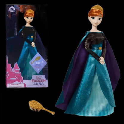 Disney Elsa Anna Doll Mermaid Rapunzel Bell Princess Doll Genuine Voice Princess Merida Princess Pretend Play for Girl Gift view