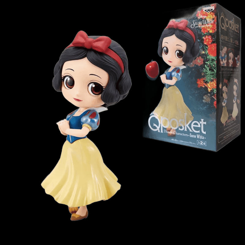 Disney Fairytale Cute Dolls Snow White Mermaid Cinderella Princess Figure Model Cake Decoration Toys for Girls Birthday Gifts view