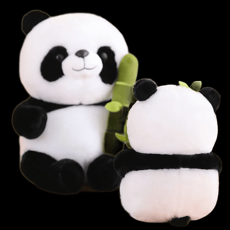 25cm Kawaii Panda With Bamboo Soft Stuffed International Favorite Dolls Birthday Christmas Gifts Presents For Kids view