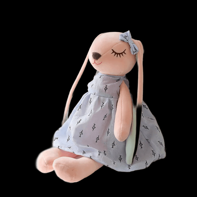 Kawaii Long Ear Rabbit Plush Toys Baby Sleep Comfort Dolls Stuffed Soft Animal Toys Lovely Rabbit for Children Girls 35CM view