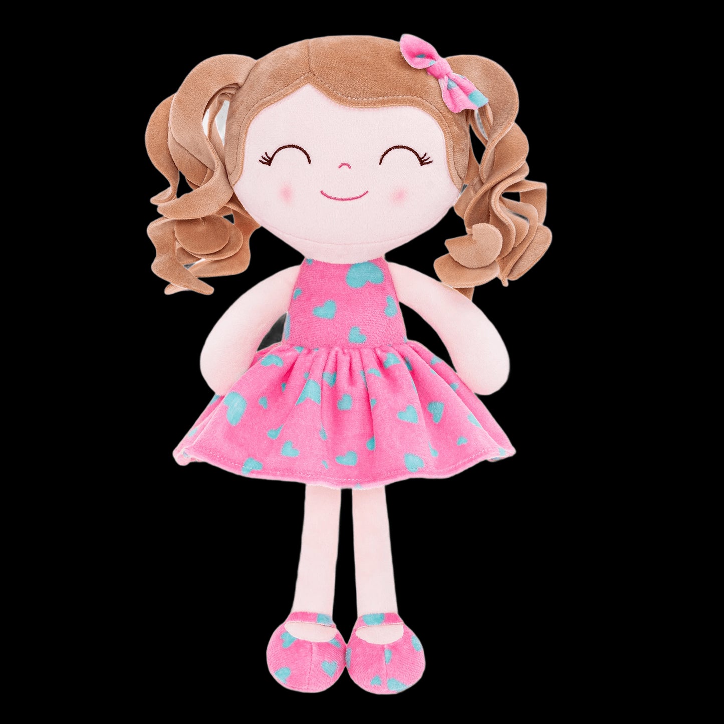 Gloveleya Plush Doll curly hair dolls 2023 new design Love gift Series toys 30cm view