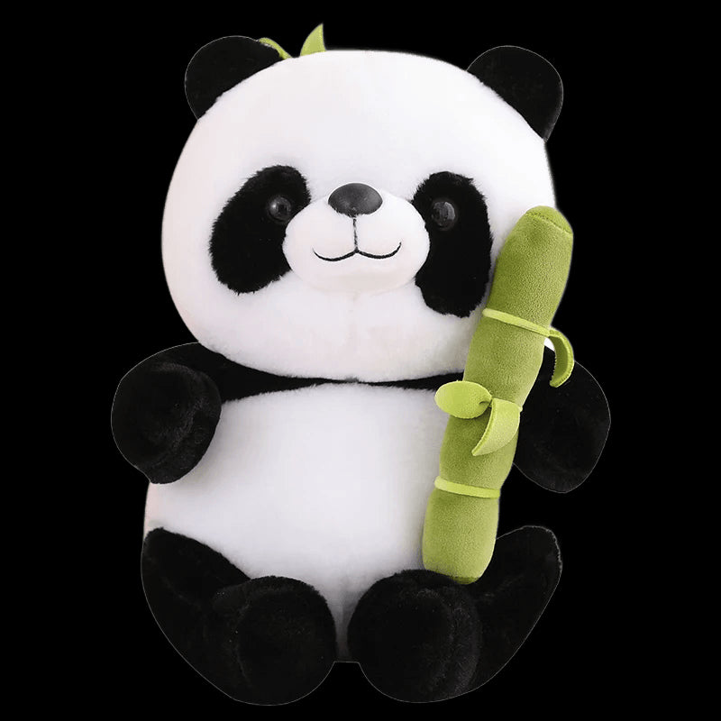 25cm Kawaii Panda With Bamboo Soft Stuffed International Favorite Dolls Birthday Christmas Gifts Presents For Kids view