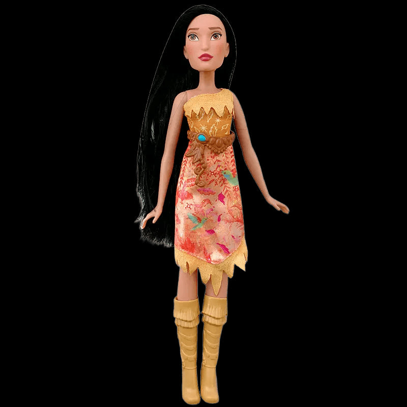 Disney store princess Doll RAPUNZEL, JASMINE, MULAN, MERIDA,CINDERELLA, ARIEL, POCAHONTAS Fashion Doll Toys for Children view