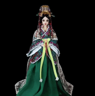 2023 New 12 Moveable Joints Chinese Dolls Toys With Accessories Clothes&Jewelry Costume Figure China Doll Toy 30CM Dolls ZH160 view