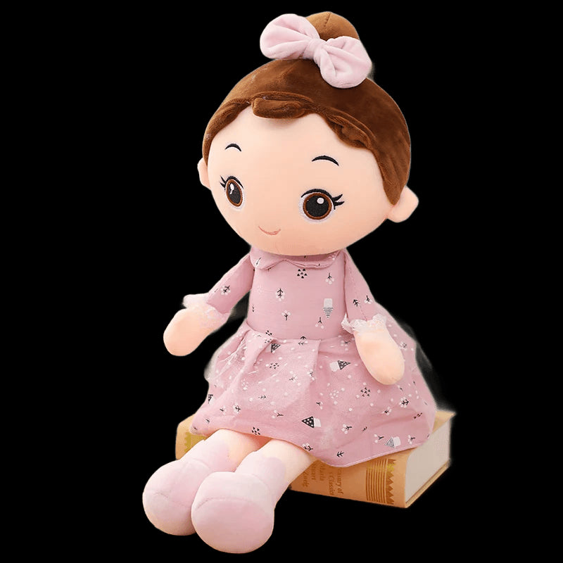 45cm Kawaii Plush Girl Dolls with Rabbit Ear Soft Stuffed Dolls Lovely Plush Toys Girl Toys Kids Birthday Valentine Gift view