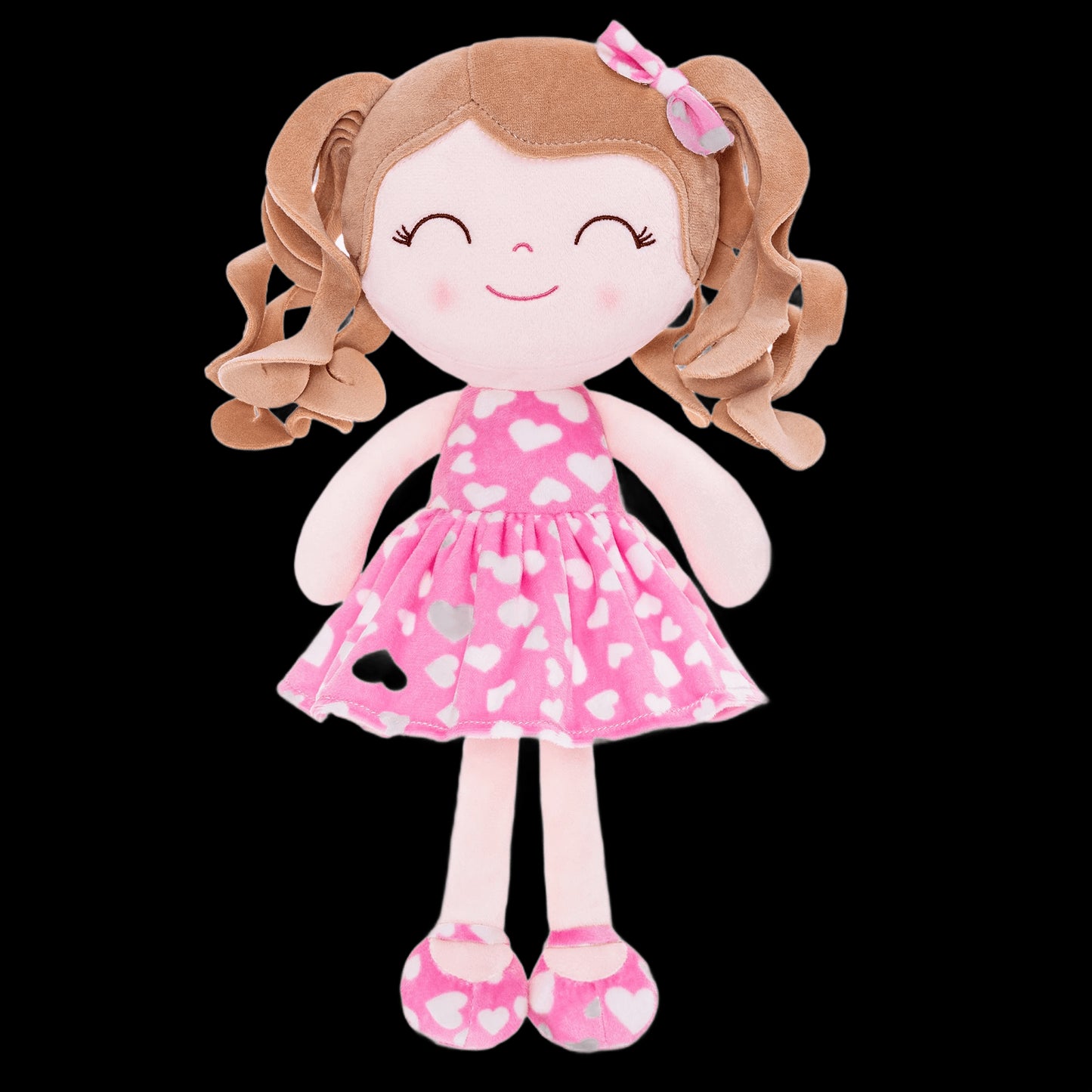 Gloveleya Plush Doll curly hair dolls 2023 new design Love gift Series toys 30cm view