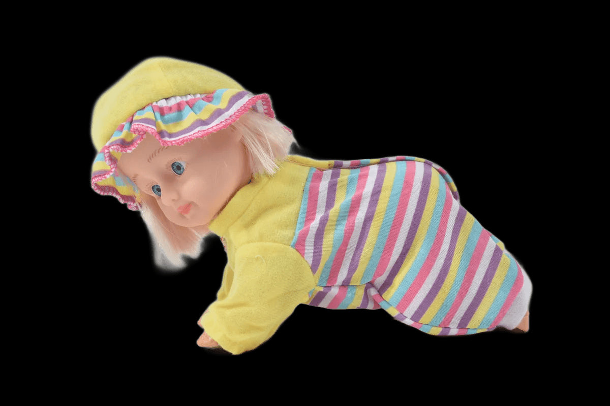 Cute Crawling Music Doll 10-inch Beautiful Electric  Singing and Dancing  Girl Toy Funny Baby's Playmates view