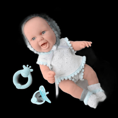 New Silicone Reborn Dolls 25cm Baby Reborn Toys Waterproof Vinyl Bebe Doll Cute Reborn Baby Doll For Girls Birthday Gift view