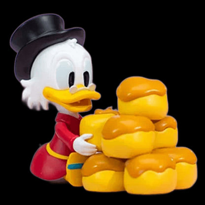 Anime Disney Classic Donald Duck Cake Series Figure Toys Dessert Party Trendy Play Cute Decoration Dolls Desktop Model Kids Gift view