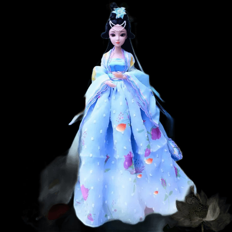 Ancient Dress Doll 30cm Chinese Imperial Concubine Court Fairy Suit Joints Girl 12 Joints Princess Toy Simulation view