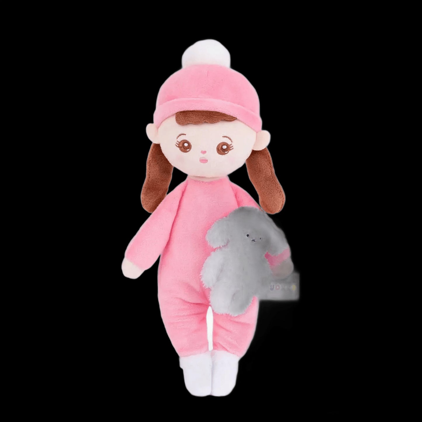 OUOZZZ 15" Plush Dolls for Girls Soft Stuffed Rag Doll Kids Baby Reborn Doll Clothing Toys Decoration Birthday Christmas Gift view