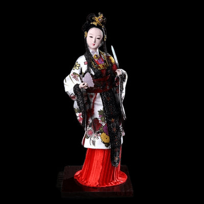 Creative Chinese Doll Ancient-style Dolls of the Qing Dynasty Twelve Golden Hair Handicrafts of Dream of Red Mansions Best Gift view