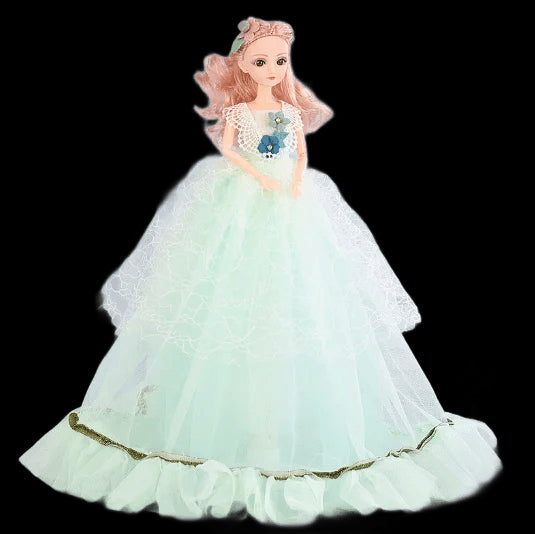 50/30cm Disney Snow White Frozen Aisha Cinderella Large Doll Princess Children's Girl Toy Gift Kawaii Girl Toys view