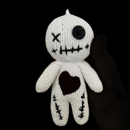 Halloween Scray Voodoo Dolls Majic Creepy Ghost String Plush Pin Needle Holder Horror Christmas Ornaments For Witchcraft Trick view