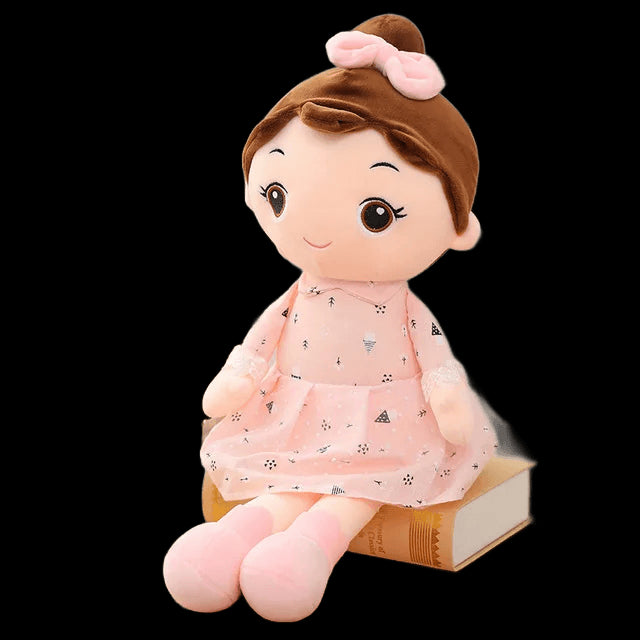 45/90cm Super Kawaii Plush Girls Doll with Clothes Kid Girls Baby Appease Toys Stuffed Soft Cartoon Plush Toys for Children Gift view